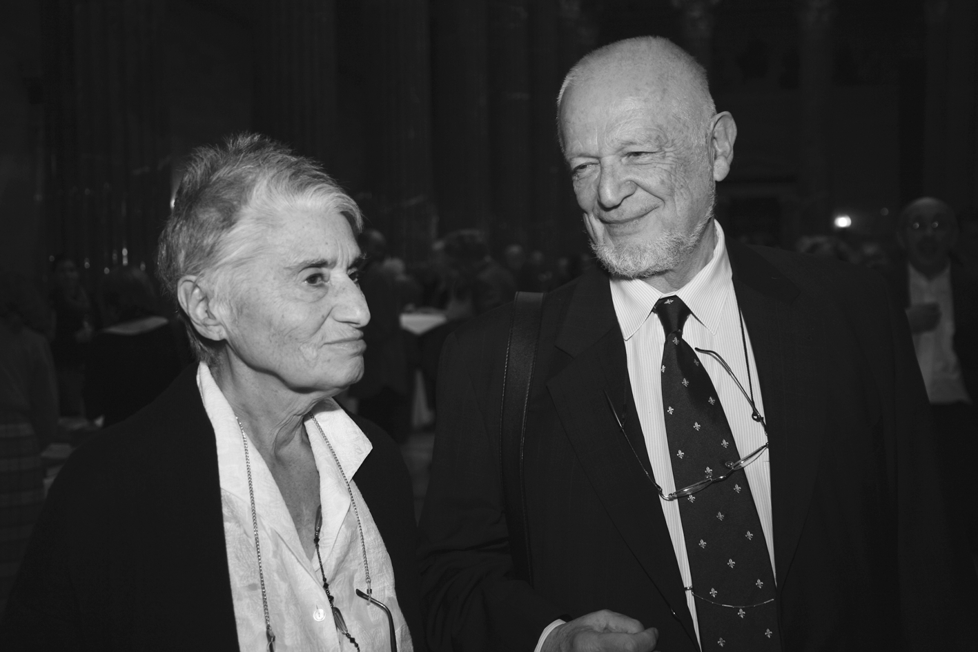 Herbert Kuhner mit Ruth Klüger 2011 Foto Harald Maria Höfinger