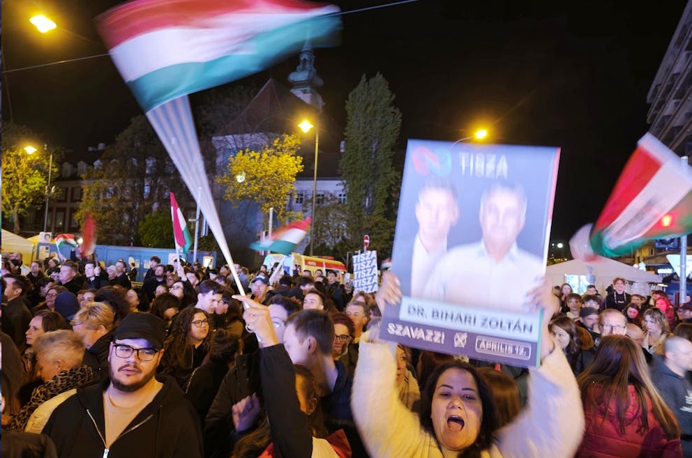 12. April 2026 - "Ruszkik haza!" - Ungarn entscheidet sich für die Freiheit und für Europa (Bild: IMAGO/dts Nachrichtenagentur)