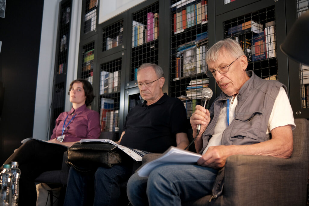 Konstantin Kaiser liest im Paul Celan Literaturzentrum in Tscherniwzi mit Maria Marggraf und Petro Rychlo (5. 9. 2026)